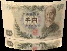 6 icones de billet de banque