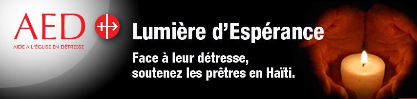 URGENCE HAÏTI. Face à la détresse, soutenez les prêtres en Haïti