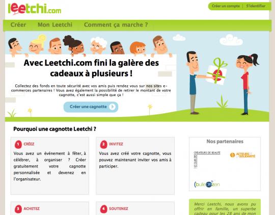 Leetchi pour vos cadeaux en commun leetchi