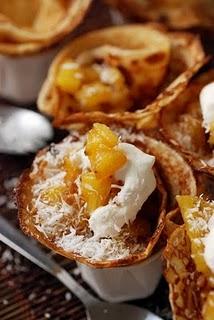 Une crêpouillette, deux crêpouillettes, trois crê… je me demande si la crêpouillette ne va pas tourner à l’idée fixe ! Crêpouillette exotique au menu
