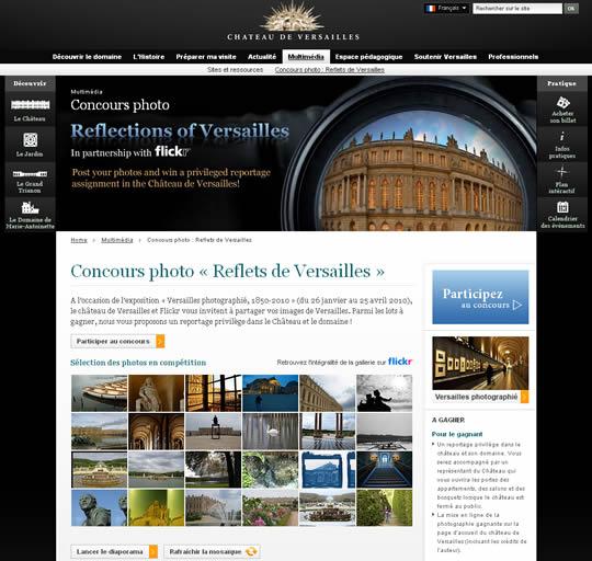 Concours photo « Reflets de Versailles »