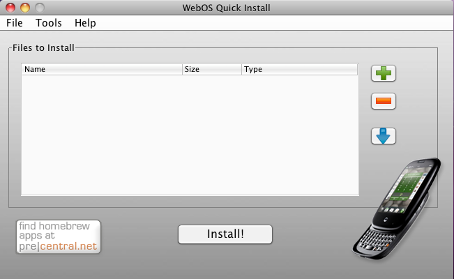 WebOS Quick Install V3 disponible