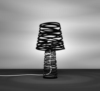 Dima Loginoff, design Russe : lampe curl my light