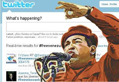 Venezuela : Pour Hugo Chavez, Twitter est une 