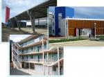 Les bâtiments de l'Etat-major du SDIS Guadeloupe aux Abymes (photos du haut) et de l'école primaire de Citron à Fort-de-France (photo du bas), bénéficient de l'action de confortement/reconstruction- PNG - 1.1 Mo