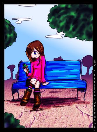 Ces images ne sont pas libres de droit; si vous voulez le... la_fille_sur_le_banc_2