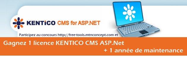 Kentico ASP.Net gratuit
