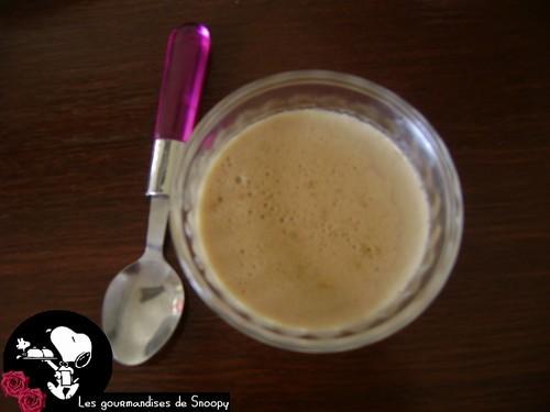 Crème café à l'agar agar