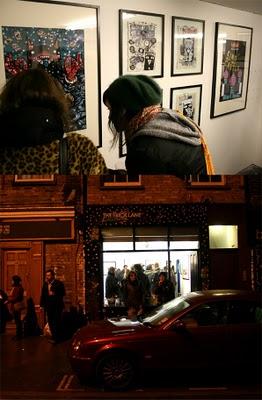 My works shown @ the Brick Lane Gallery, London, England