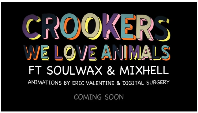 Crookers ft Soulwax & Mixhell « We Love Animals » TEASER