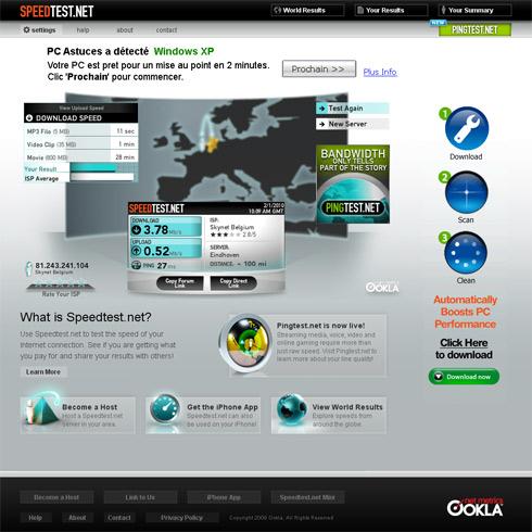 Test de connexion Internet gratuit Test de connexion Internet gratuit