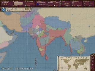 Victoria 2 - political map