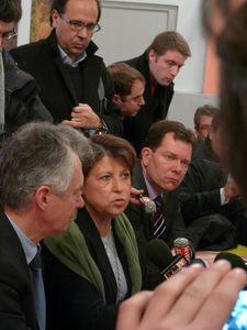 Régionales 2010 - Alsace - Martine AUBRY, Jacques BIGOT & Antoine HOME à la rencontre de