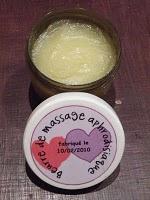 Beurre de massage aphrodisiaque