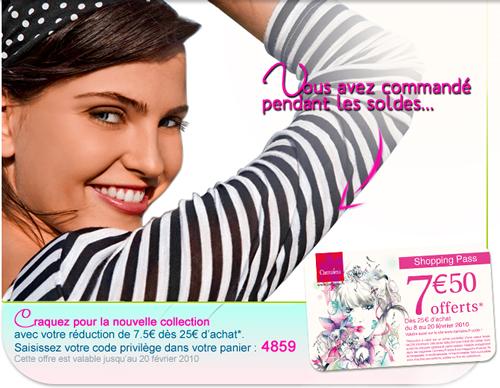 camaieu offre fev10
