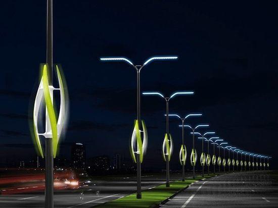 turbine light 1 jILKr 69 (Energie renouvelable)   Un concept declairage des routes durable