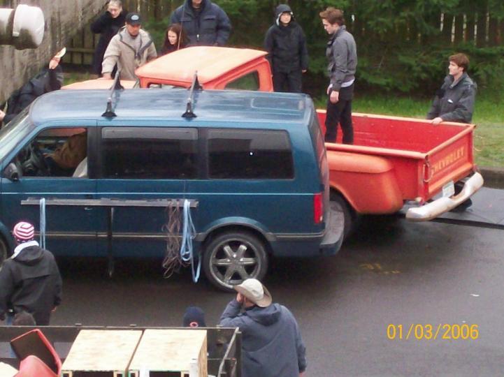Nouvelles Images du tournage et des coulisses de Twilight À Découvrir
