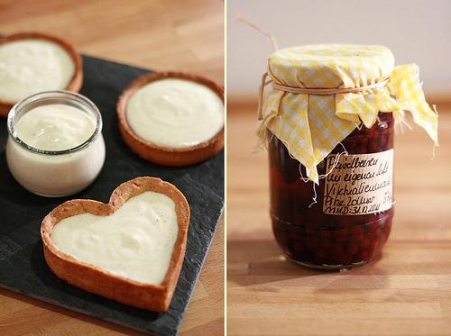 Mousse de poire & airelles