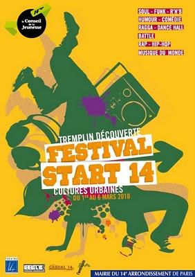 2ème édition du Festival Start 14 : découvrez de jeunes talents du 14e !
