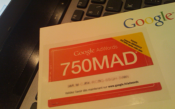 internet DSC 0138 Google fait son entrée sur le marché marocain et offre aux utilisateurs Adsense des coupons Adwords de 750MAD