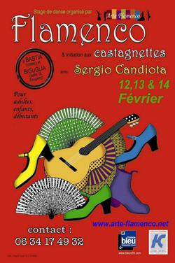 Stage de Flamenco de ce soir à demain à Bastia et Biguglia.