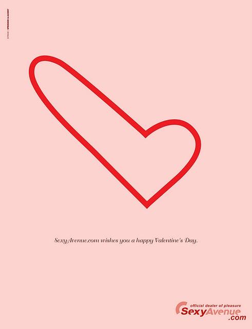 [Saint Valentin] 10 campagnes d'affichage pour fêter Valentin