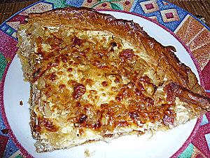 Flammekueche (ou tarte flambée)