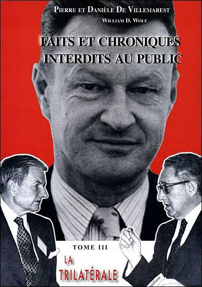 faits et chroniques interdits au public Pierre de Villemarest et les coulisses du pouvoir