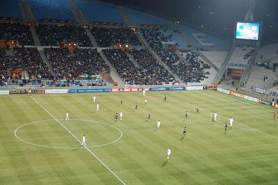 Dans le froid du stade vélodrome Image