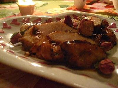 POULET VALENTIN A LA ROSE POULET VALENTIN A LA ROSE