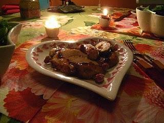 POULET VALENTIN A LA ROSE POULET VALENTIN A LA ROSE