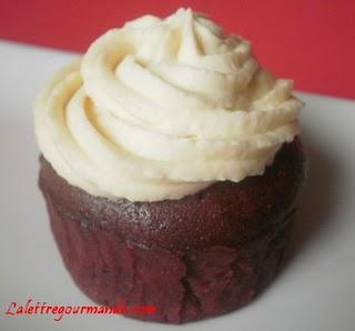 Red Velvet cupcake pour la St Valentin