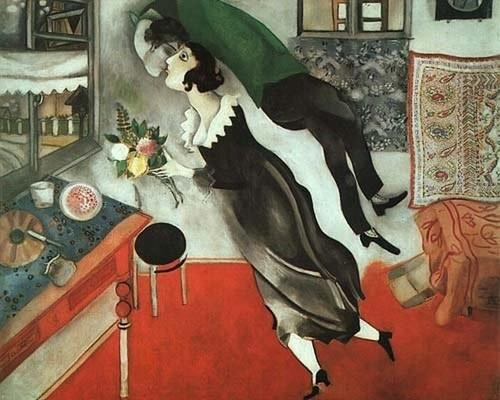 Les Amoureux de Marc Chagall.
Il est absolument incroyable de...