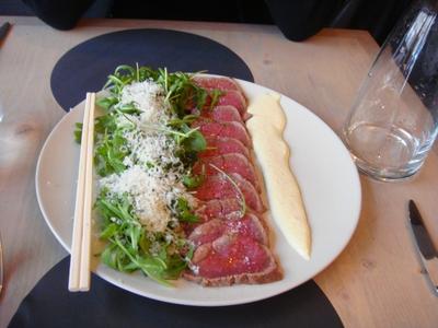 20100125 fabrique 4 01 sashimi boeuf parmesan roquette (ChrisoScope) 20100125 fabrique 4 01 sashimi boeuf parmesan roquette 2010 a démarré fort (ChrisoScope)