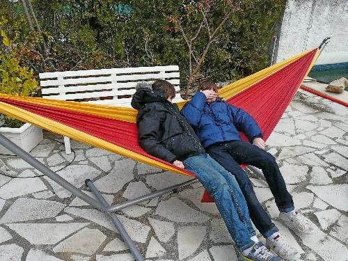 Le Hamac double place Ladeco... pour un repos partagé ! Le Hamac double place Ladeco... pour un repos partagé !