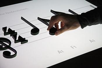 Table interactive Noteput