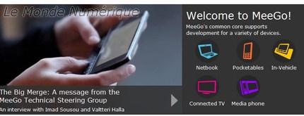 MWC 2010 : Nokia et Intel fusionnent leur plateforme et créent MeeGo