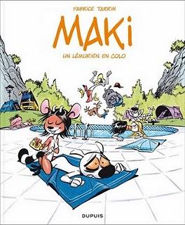 Maki, un lémurien en colo de Fabrice Tarrin