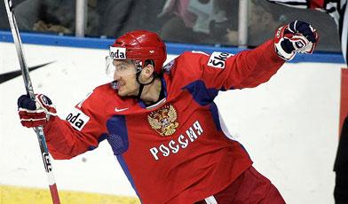 A. Ovechkin. Le Tsar est le meilleur joueur du monde et voudra donner à la Russie un titre olympique qui lui a échappé depuis la fin de l'URSS. La Russie a fini 4ème à Turin, devancée par les autres nations européennes, après avoir fait tomber le Canada en quart de finale.