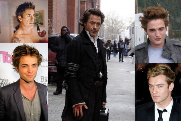 coupe décoiffée messy hair pattinson coupe décoiffée messy hair pattinson 600x400 Guide des tendances coiffure homme 2010 : George Clooney, Kris Van Assche, Jules César et Sherlock Holmes