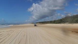 Track en 4x4 sur Fraser Island