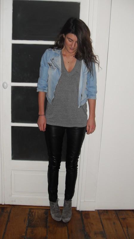 Mon slim en cuir ! Image and video hosting by TinyPic