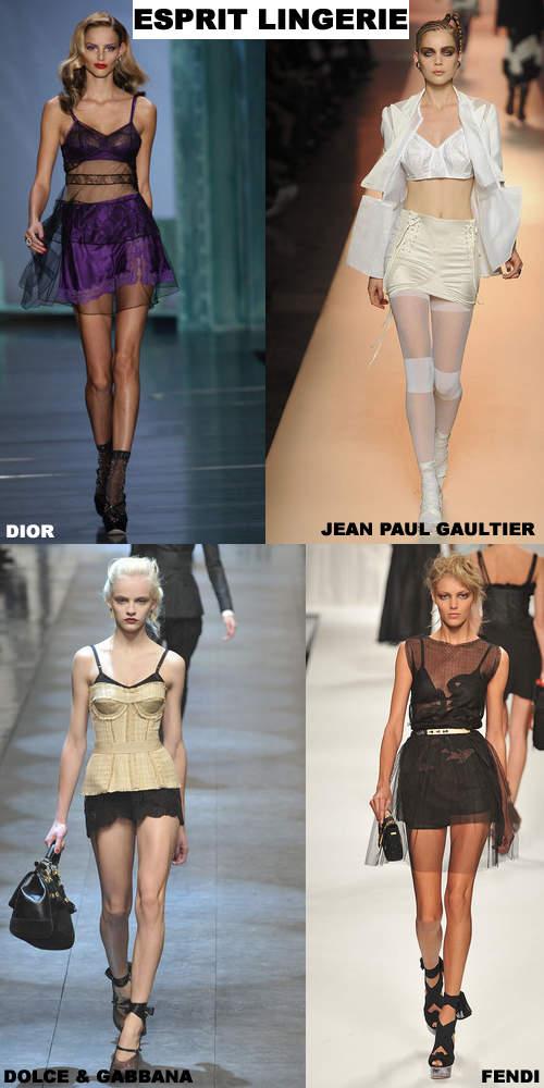 tendance lingerie printemps-ete-2010