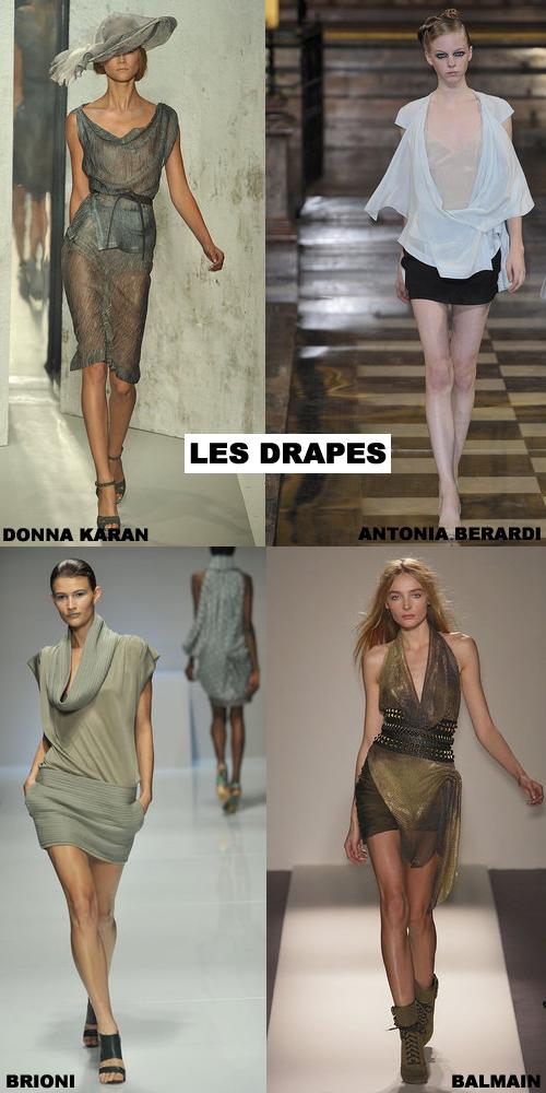 tendance drapes printemps-ete-2010