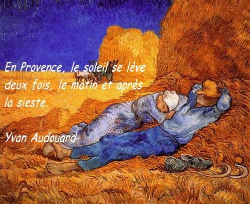 LA SIESTE VanGogh-LaSieste