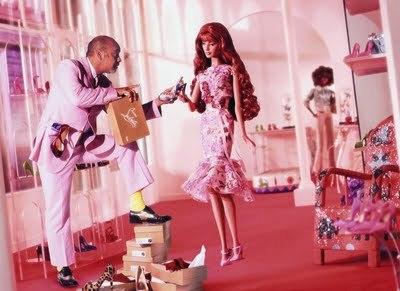 Louboutin chausse Barbie