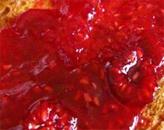 tartine framboise Recette de tartine à la confiture de framboises