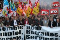 Cinq syndicats appellent à une journée d'action le mardi 23 mars 2010