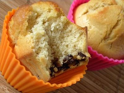 Petits muffins aux saveurs d'érable, amandes et pépites de chocolat Petits muffins aux saveurs d'érable, amandes et pépites de chocolat