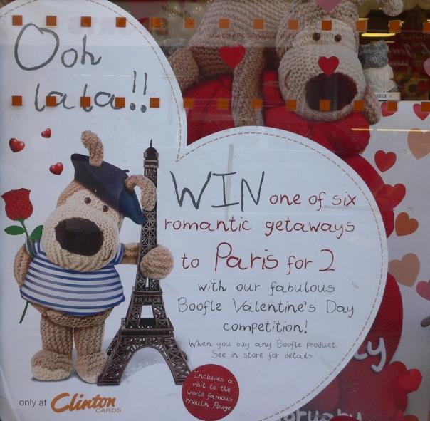 St Valentin Gagnez un voyage à Paris!